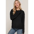 thumbnail image 1 of Long Slv Mock Neck Raised Seam Sweater, 1 of 5