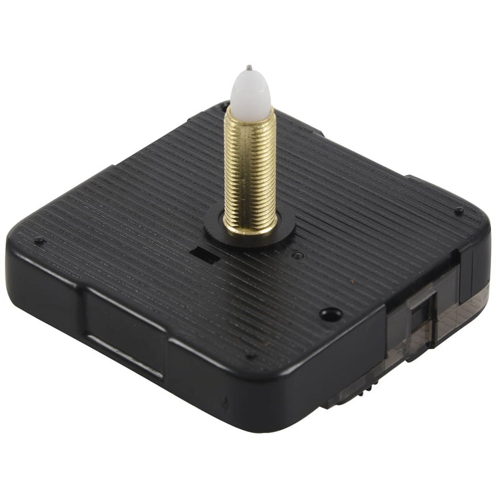 Long Spindle Clock Mechanism Movement, 3/ 5 Inch Maximum Dial Thickness