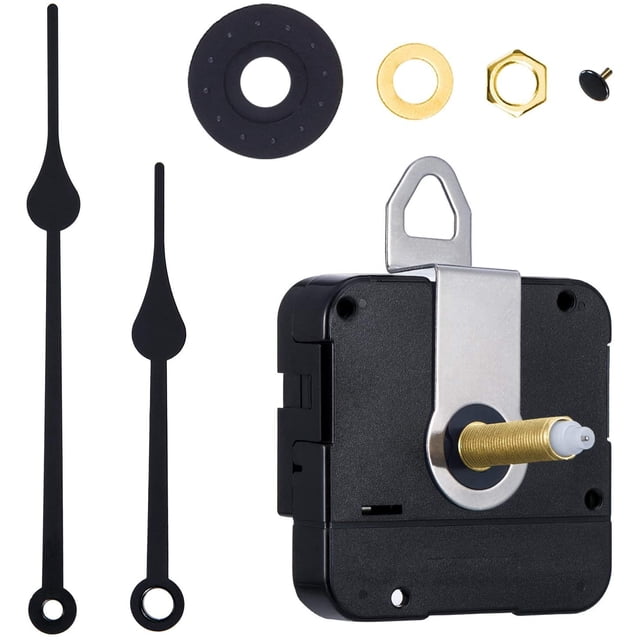 Long Spindle Clock Movement - 4/5 Inches Maximum Dial Thickness, 1-1/5 ...