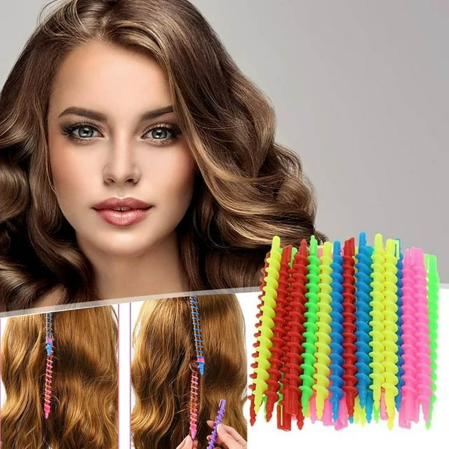 Long Spiral Hair Perm Rod Hairdressing Deep Conditioning Heat Cap Verb