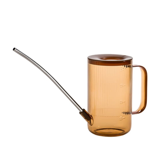 Long Spout Garden Watering Can Sprinkler Stainless Steel Transparent Spray Bottle Garden Tools Irrigation for Plants Herbs Flowers