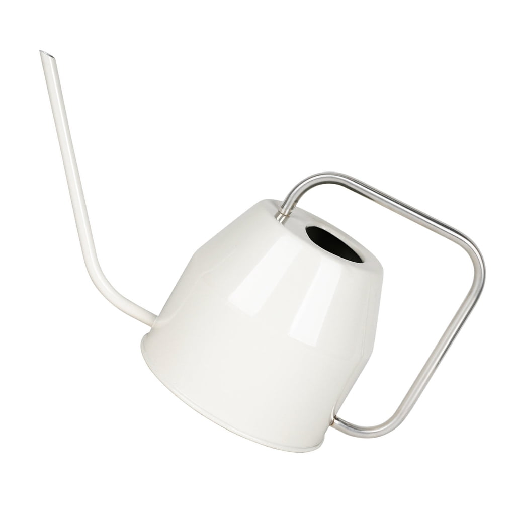 Long Spout Iron Watering Can With Narrow Spout Suitable For Succulents And Small Potted Plant Enhances Garden Aesthetics