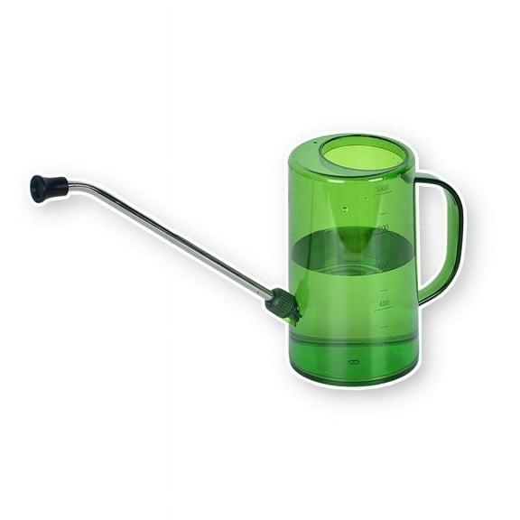 Long Spout Watering Bottle 24oz - Plastic Plant Watering Can for Indoor/Outdoor Flowers, Herbs, Succulents with Measurement Markings, Leakproof