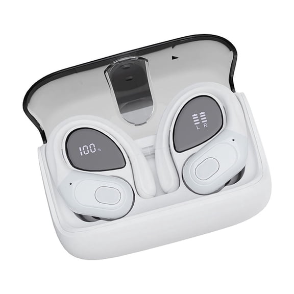 Long Stable Wireless Headphones IPX5 Defense Sheer Calls Sound Voice Comfort Fit for Workouts Commute