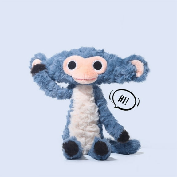 Long Standing Sitting Dewar Monkey Toy Unique Home Soft Stuffed Animal For Young Adults Comforting Filling Ideal