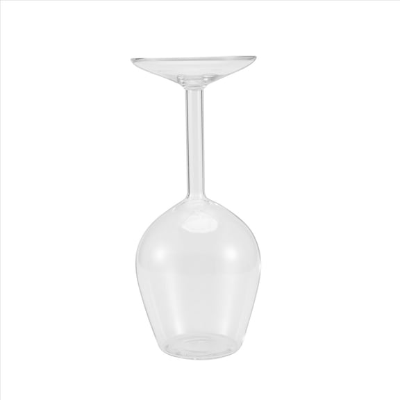 Long Stem Upside Down Wine Glass Funky Stemmed Glasses