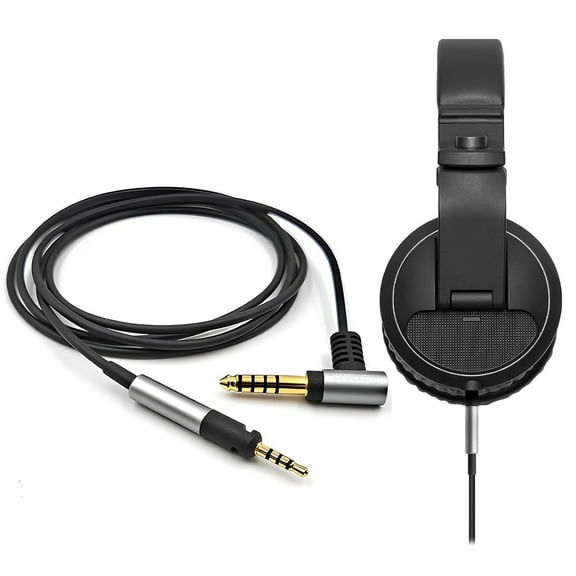 Long Step 4.4mm to 2.5mm Upgrade Balanced Cable 4ft Compatible with Pioneer HDJ X5 X7 S7 CUE1 DJ Headphones