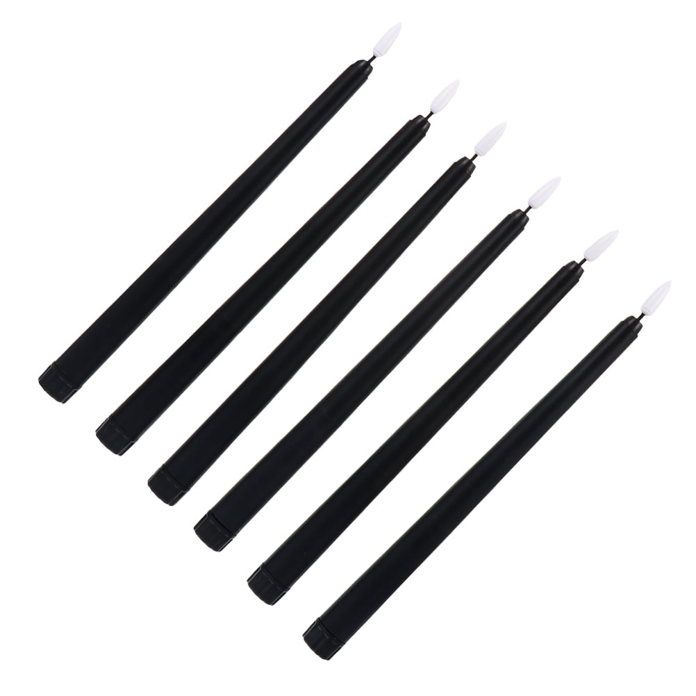 Long Stick Candle Lights LED Taper Flameless Candles Tapered Battery