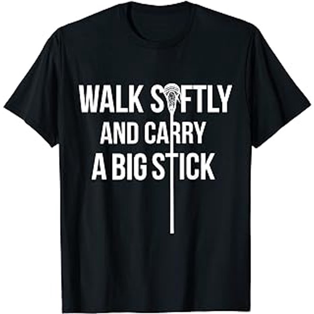 Long Stick Middie (LSM) Lacrosse TShirt Defenseman Lax Tee