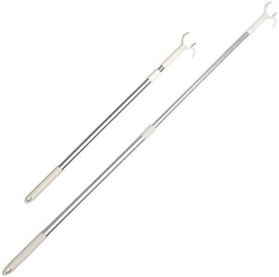 Long Stick with Utility Hook 45"Long Closet Pole Retractable Stick