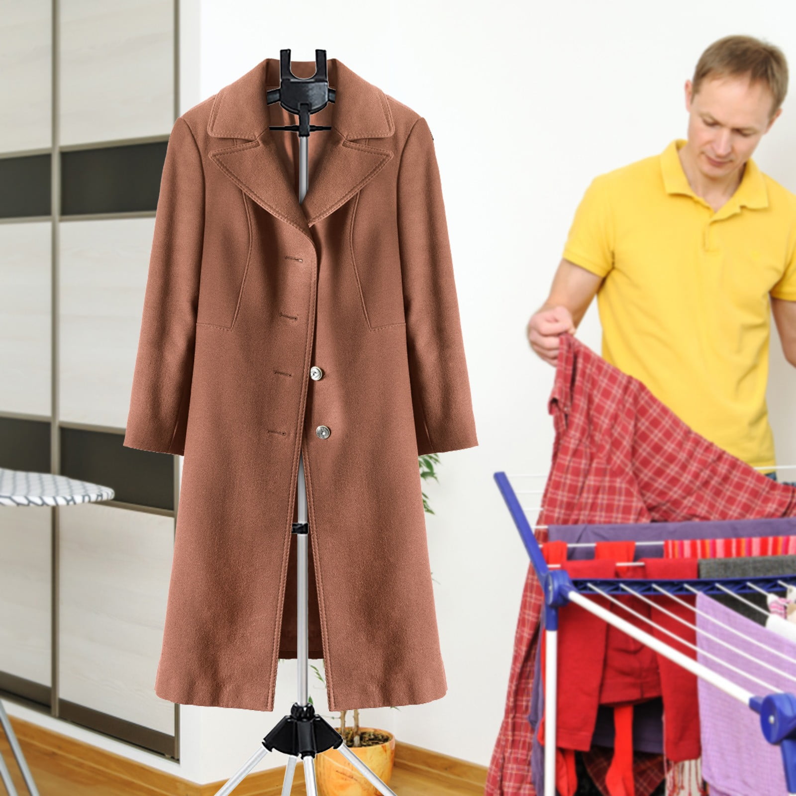 Long Storage Container Clear for Clothes Linen Closet Coverall Storage