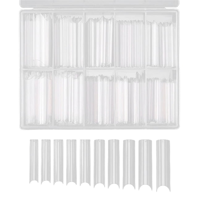 Long Straight Square Shape Nails Tips for Acrylic False Nails