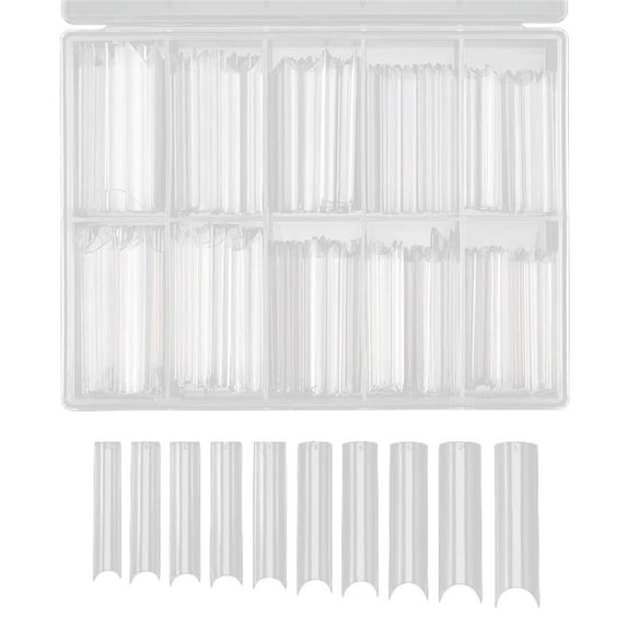 Long Straight Square Shape Nails Tips for Acrylic False Nails