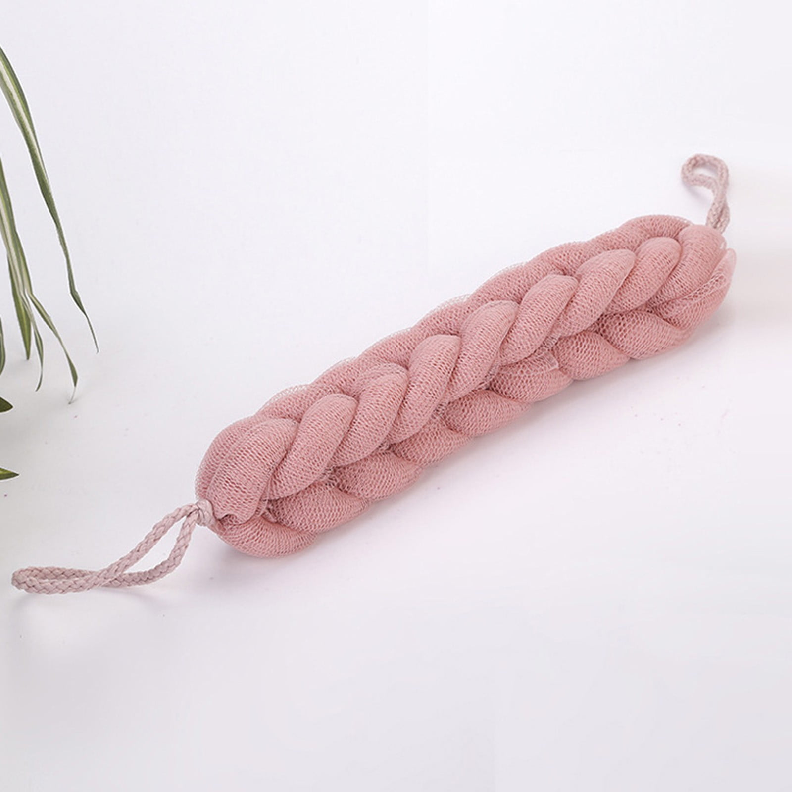 Long Stretch Shower Scrubbies with Rope Handles, Back Scrubber Bath ...