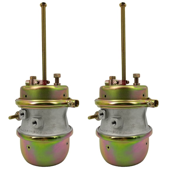 Pair of 30/30 Long Stroke Air Brake Chamber 3" Long Stroke 3030 for semi Truck Trailer Replaces Bendix NT3030ELS80 Haldex GC3030L