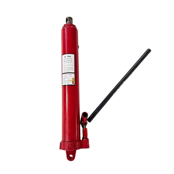 Long Stroke Hydraulic Jack Pump Cylinder Ram Jack Engine Lift Crane 12 Tons