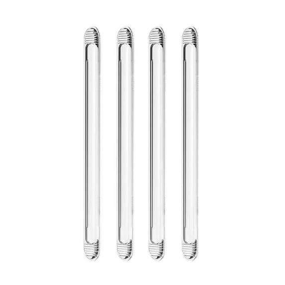 A Long Style Transparent Door Handle Protective Tape With Adhesive Backing, Scratch Prevention And Plastic Material For Refrigerator, Chair, Cabinet Edge Guard 5.79X0.68X0.39In 0.13Lb