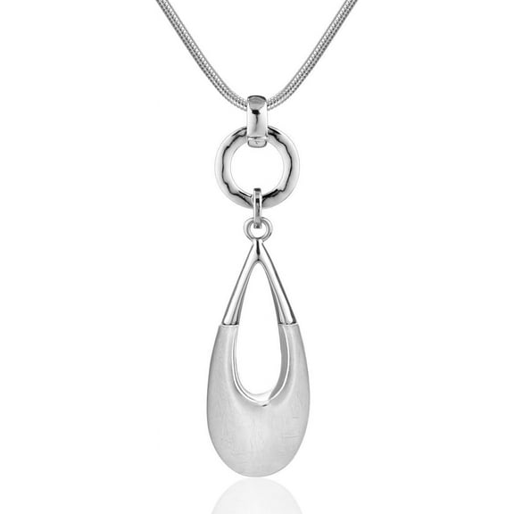 Long Sweater Necklaces for Women Elegant Waterdrop Pendant Layered Y Statement Bohemian Chain Necklace with Gifts Box Fashion Jewelry