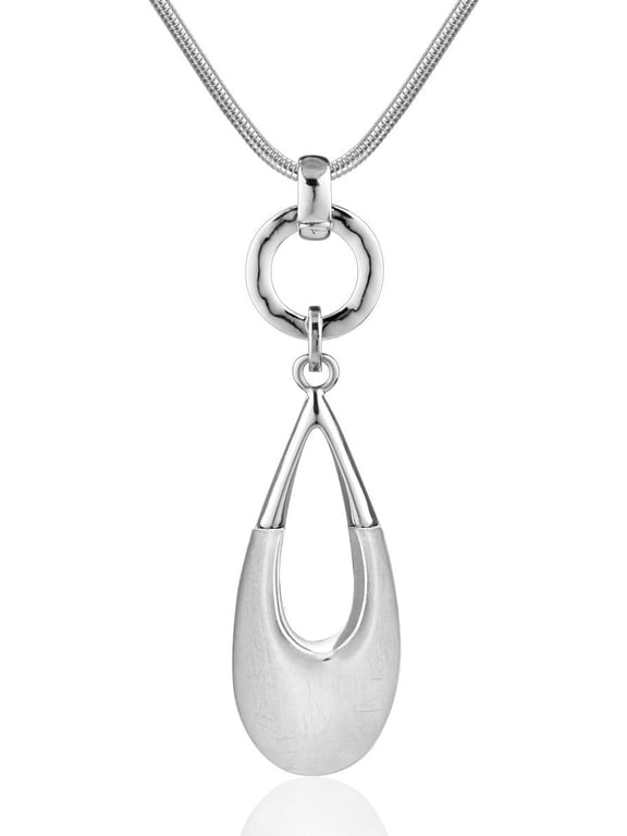 Long Sweater Necklaces for Women Elegant Waterdrop Pendant Layered Y Statement Bohemian Chain Necklace with Gifts Box Fashion Jewelry