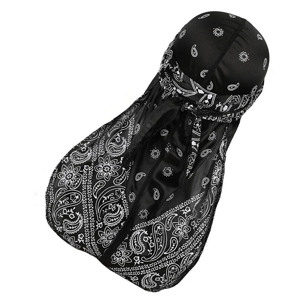 Long Tail Pirate Hat Durags for Men Headwrap Has Hats Hip Hop