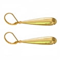 thumbnail image 1 of Long Teardrop Dangle Gold Plated Earrings for Women Hypoallergenic Drop Leverback Earrings Trendy Long Teardrop Dangle Earings for Jewelry Gifts, 1 of 12