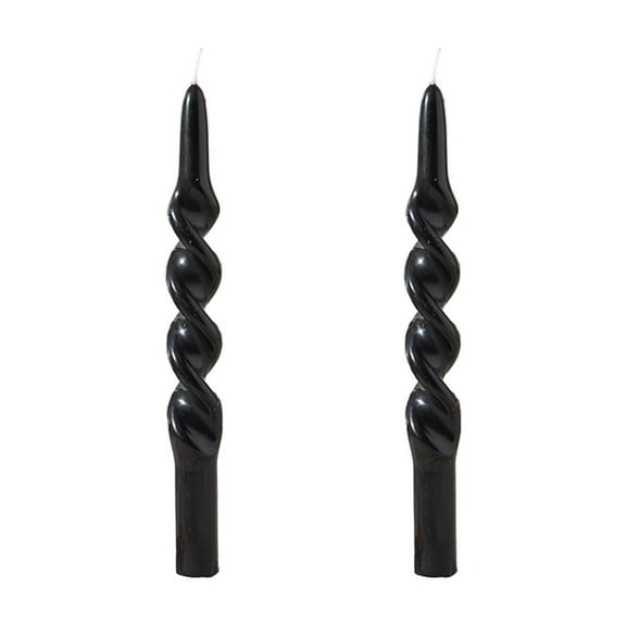 Long Thread Candles for Wedding, Party, Holiday Decor – 2-Pack Tapered Candle Set for Dinner Lighting, Home Ambiance, Spiritual Relaxation – Multi-Use Decorative Candles