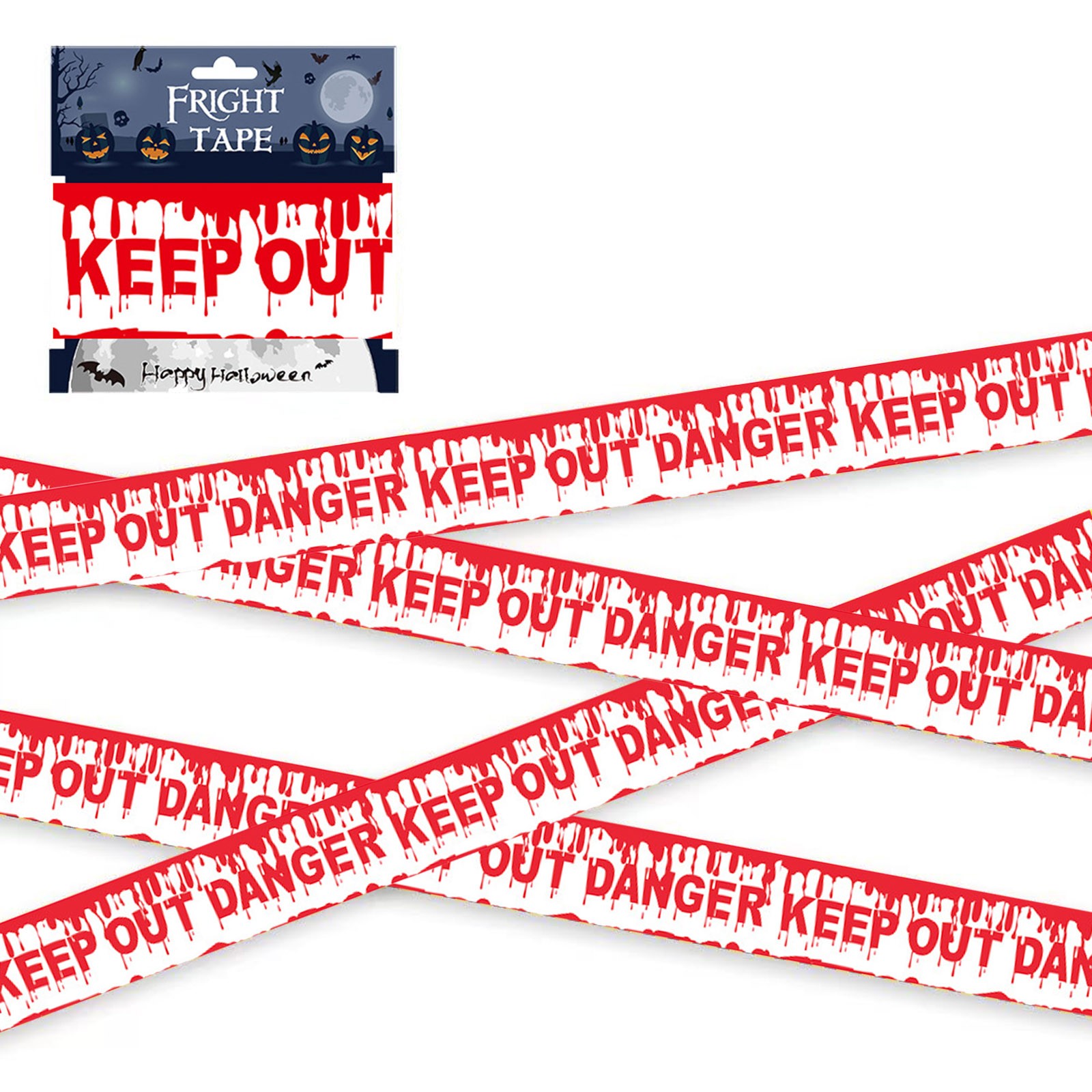 Long Thumb 20 Ft X 3 Inch Caution Tape Warning Tape Bundle For Parties