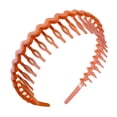thumbnail image 1 of Long Toothed Headwear Frosted Candy Color Anti-slip Geometric Girl Hair Hoop Hair Accessories, 1 of 7