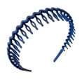 thumbnail image 1 of Long Toothed Headwear Frosted Candy Color Anti-slip Geometric Girl Hair Hoop Hair Accessories, 1 of 6
