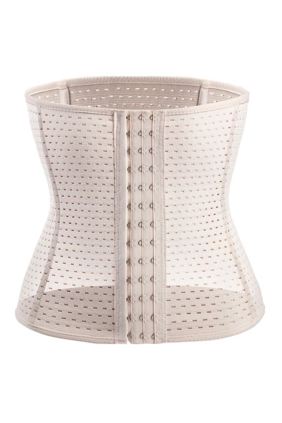 Long Torso Sport Waist Trainer Corset Slimming Belt Body Shaper Tummy Control White 5Xl