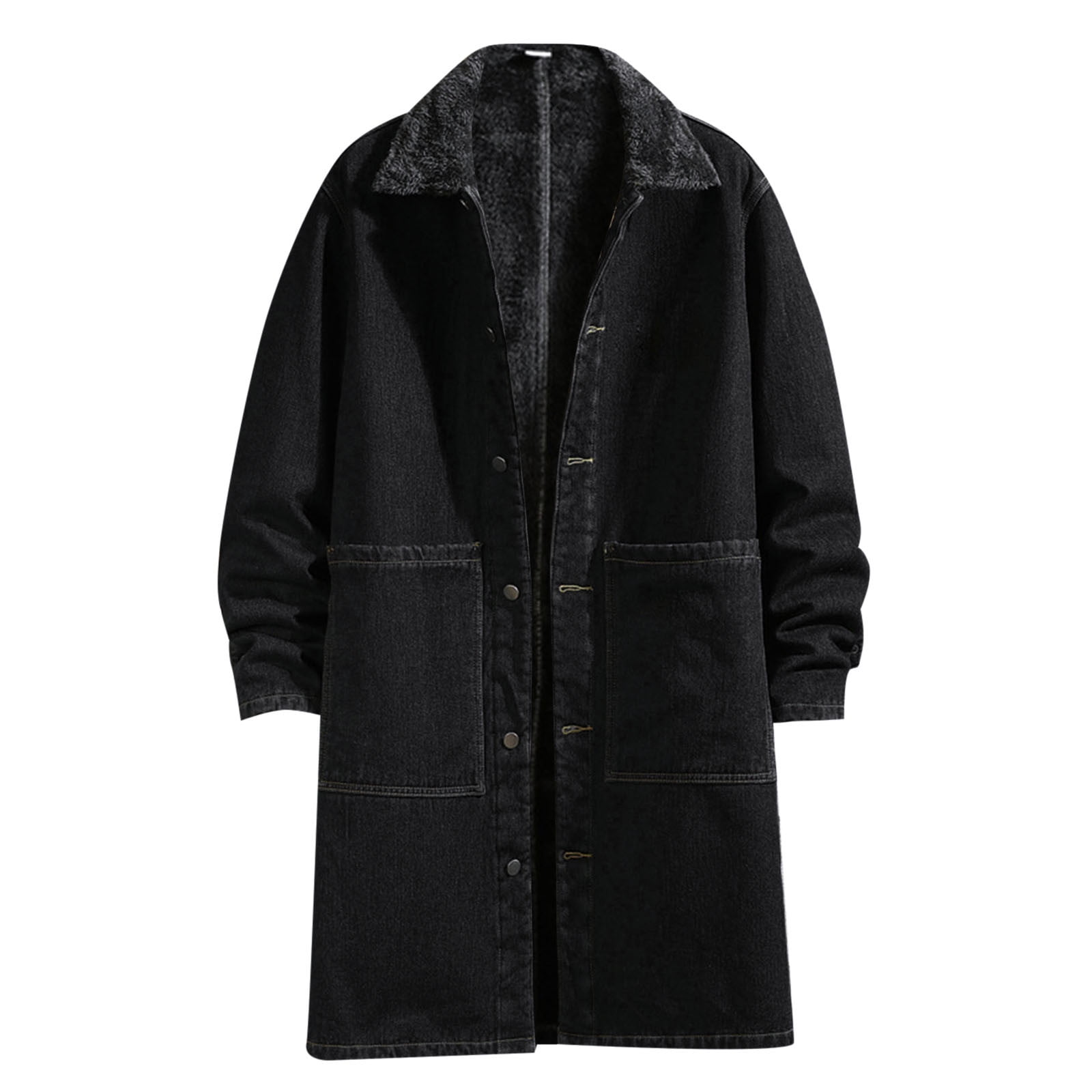 【man 】SOPHNET. 22-23AW OVERSIZED COAT Long-Trench-Coat-for-Men-Fall-