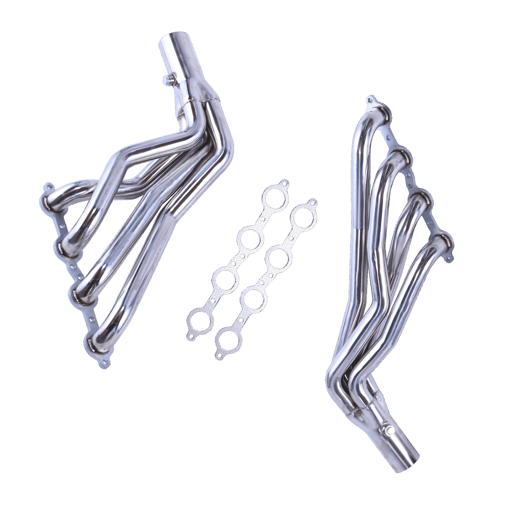 Stainless Works Mustang 1-7/8-Inch Long Tube Headers With Catted X-Pipe