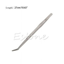 Long Tweezers Stainless Steel Curved Tweezers Fishtanks Antirust Forceps