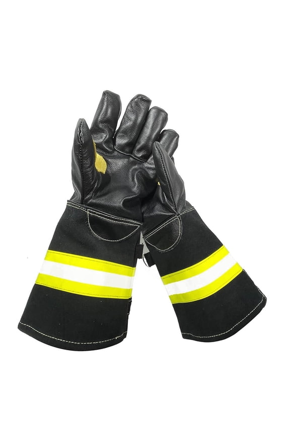 Long Type Rescue Fire Fighting Gloves Forest Fire-fighting Heat-insulating, Scald-proof and High-temperature resistant Gloves ,Easy to Wear