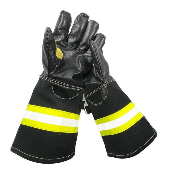 Long Type Rescue Fire Fighting Gloves Forest Fire-fighting Heat-insulating, Scald-proof and High-temperature resistant Gloves