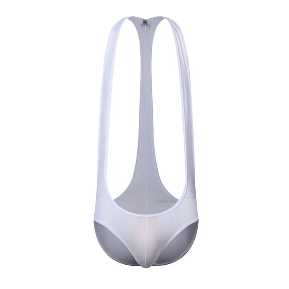 Long Underwear Mens Mens Underpants Pure Color Sling Breathable Patchwork Ice-Silk Underwear