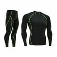 thumbnail image 1 of Long Underwear Mens Thermals Base Layer Men Cold Weather Gear Long Johns for Winter Cycling Running Hunting, 1 of 7
