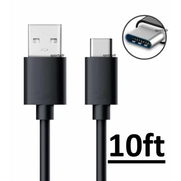 Long Usb Charging Cable Power Cord 4 Sony Wh-Ch520 Bluetooth Wireless Headphones