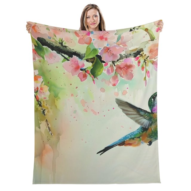 Long Vertical Flannel Breathable Blanket 4 Sizes