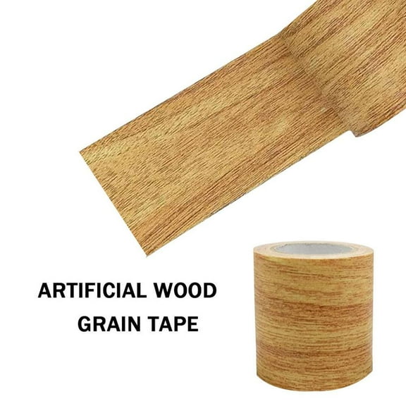 Long Vintage Wood Grain Repair Adhesive Duct Tape DIY Home For Furniture