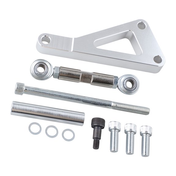 Long Pump Support Bracket Set for 350 Engine Work, Aluminum Water Pump Mount with Spacer Bolts Rod and Washers for Hardware Replacement Review