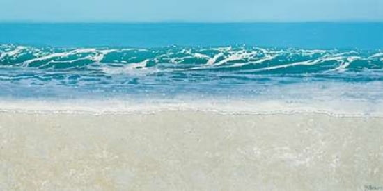 Long Wave At Compton Bay Canvas Art - Alexander Slatter (10 x 20)