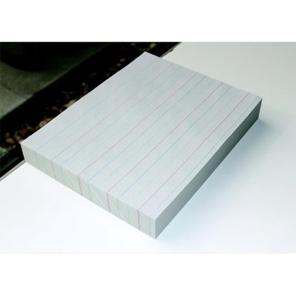 Long Way Newsprint Paper For Grade K, 10.5 x 8 In. - White