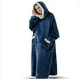 thumbnail image 1 of Long Wearable Blanket Hoodie Oversized Blanket Sweatshirt for Adults Women Men, 1 of 2