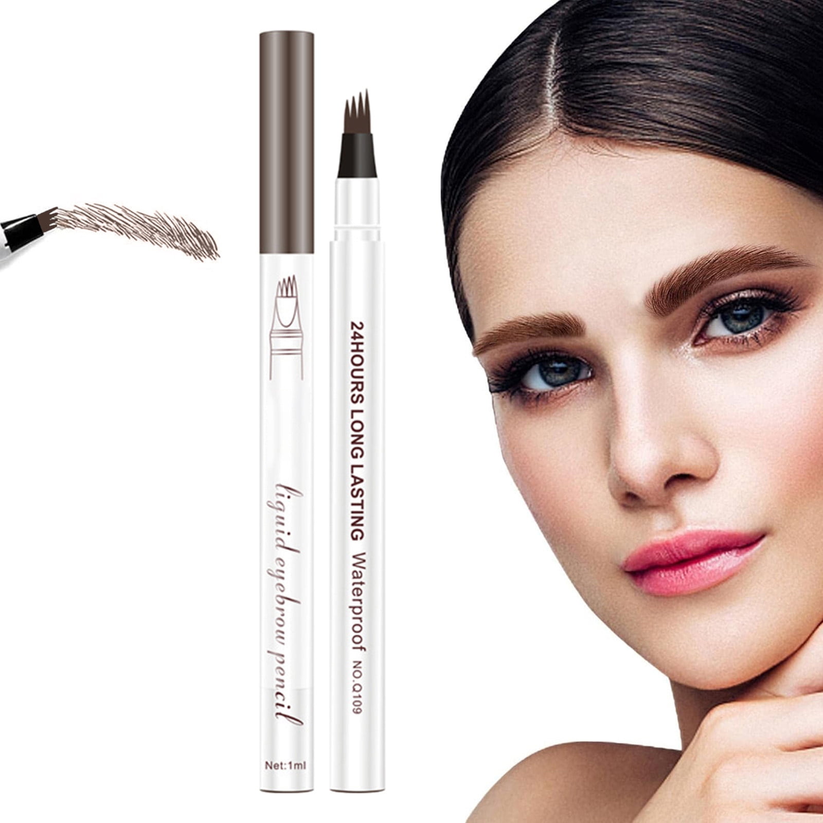 Long Wearing Eyebrow Pencil Retractable Soft Textured Waterproof 