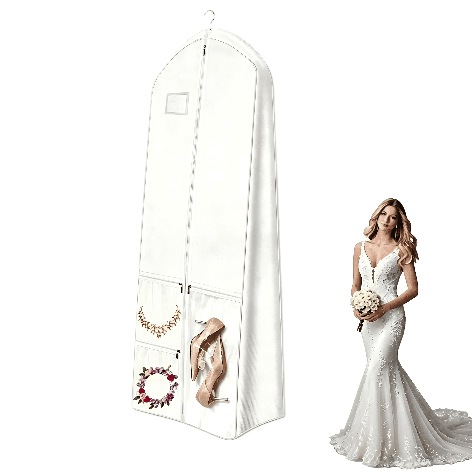 ladies long dress cover bag Gown Bags for Storage and Travel Week 3326