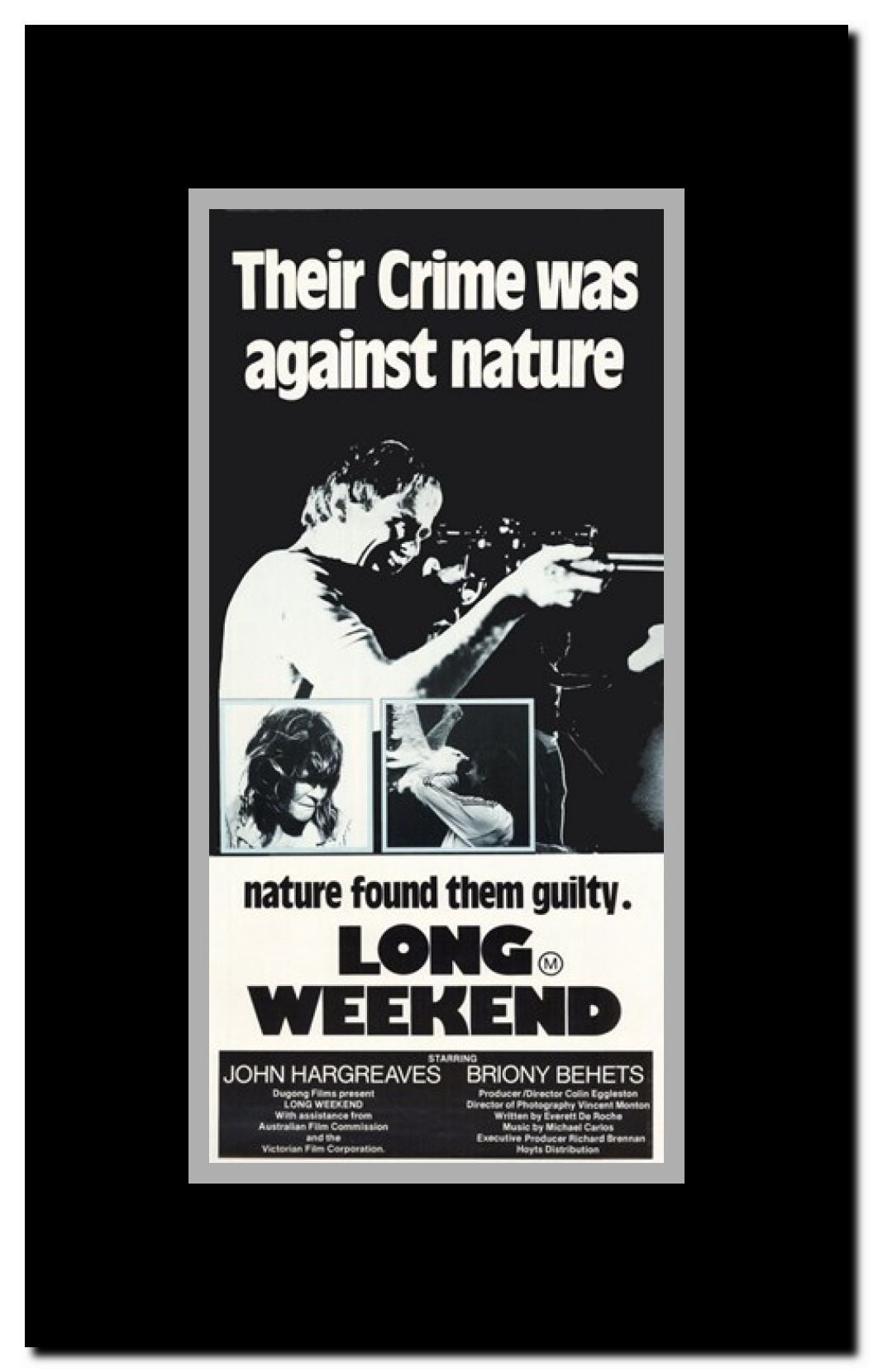 Long Weekend Framed Movie Poster