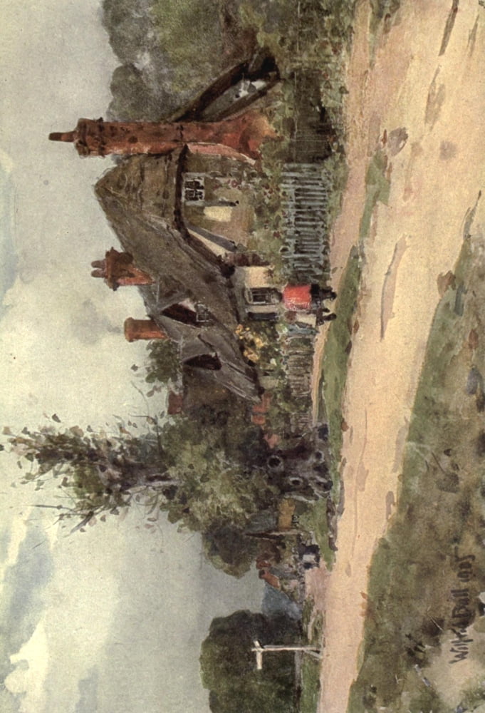 Long Wittenham Oxfordshire 1906 Canvas Art - Wilfrid Ball (18 x 24)