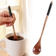 thumbnail image 1 of Long Wooden Spoon, Wooden Honey Spoon, Long Handle Wood Mixing Spoons for Coffee,Wood Spoons for Eating Stirring,Wooden Teaspoon with Long Handle for Kitchen Bar Restaurant, 1 Pcs, 7.68x1.1", 1 of 8