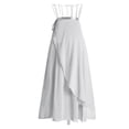 thumbnail image 1 of Long Wrap Ballet Skirt Women Chiffon Ballet Dress 2 Layers Skirts Ladies Girls Two Layers Double Color Dance Wrap, 1 of 7